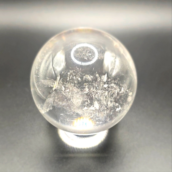 4.5" Clear Quartz Crystal Ball Sphere - Picture 1 of 4